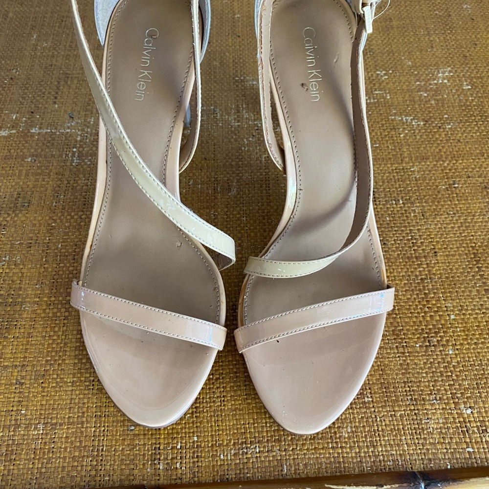 Calvin Klein strap 3 3/4” heel